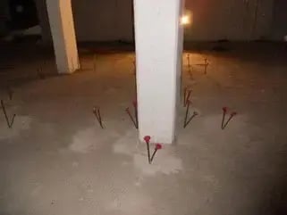 Sapatas de fundação 
