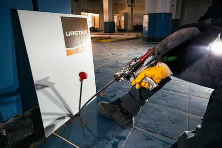 Injecções de resina Uretek