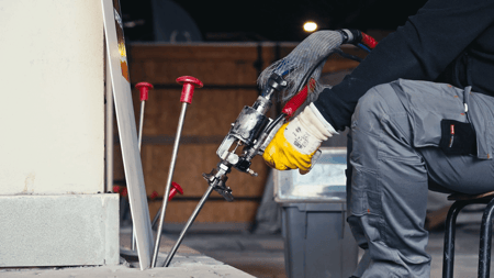 injeções de resina uretek