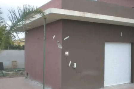 Fenda em forma de escada