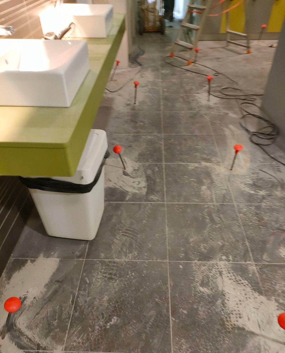Pontos de injeção de resina