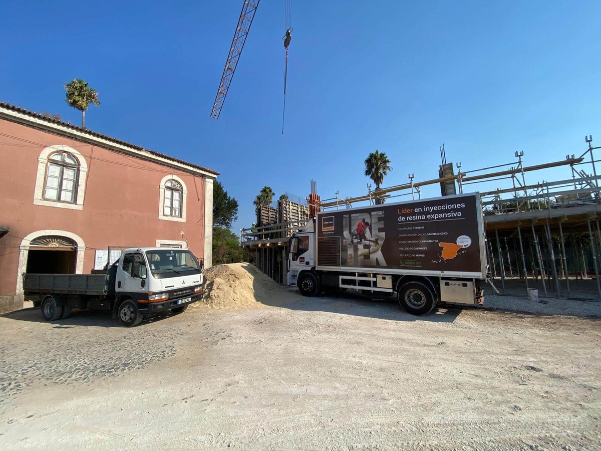 camião oficina da uretek