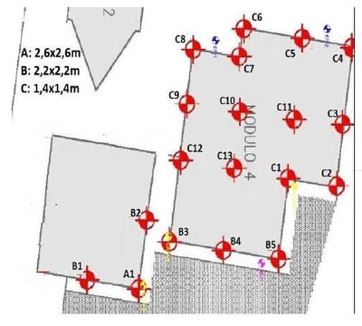 plano da zona de intervenção