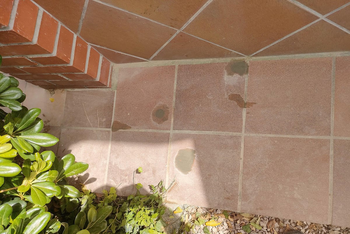 Selagem das perfurações