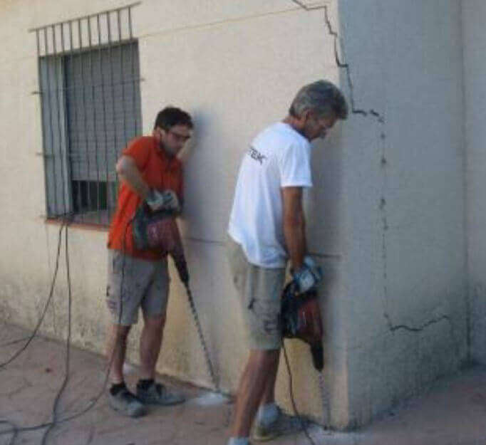 Perfuração do solo