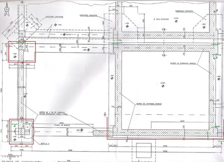 Plano da área de intervenção