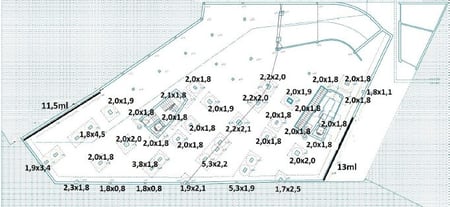Plano da zona de intervenção