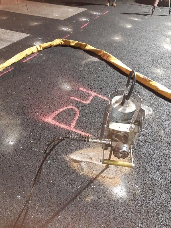 Intervenção para a estabilização do pavimento do aeroporto de Santiago