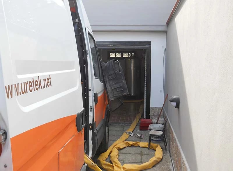 Equipamento da carrinha-oficina