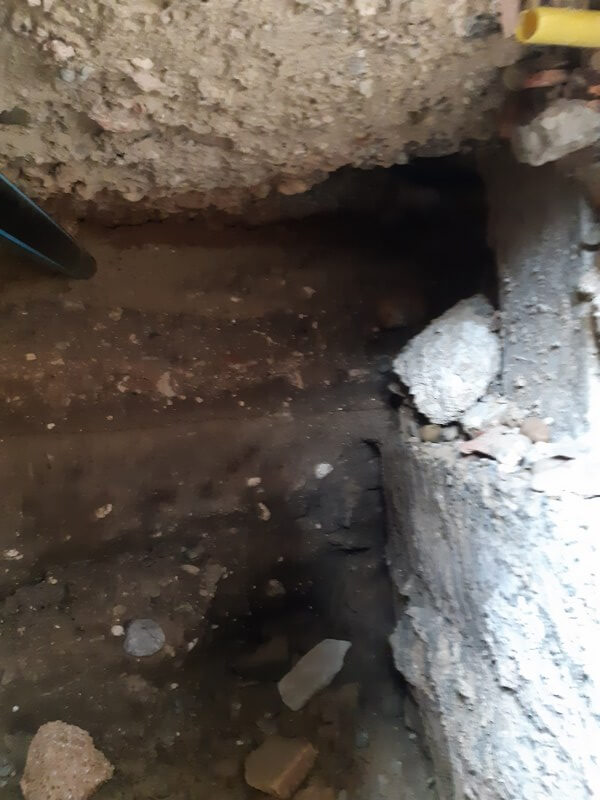 Interior da cavidade