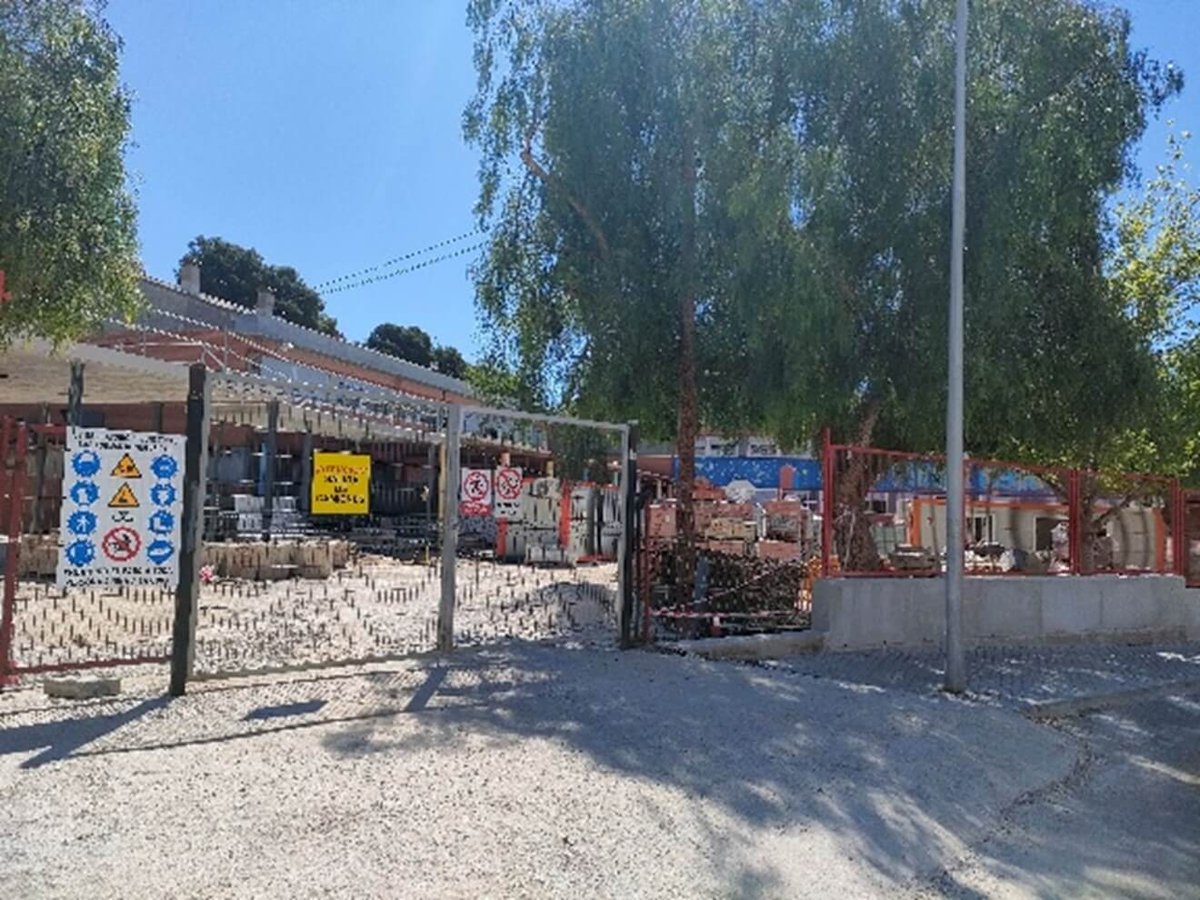 Fachada da escola