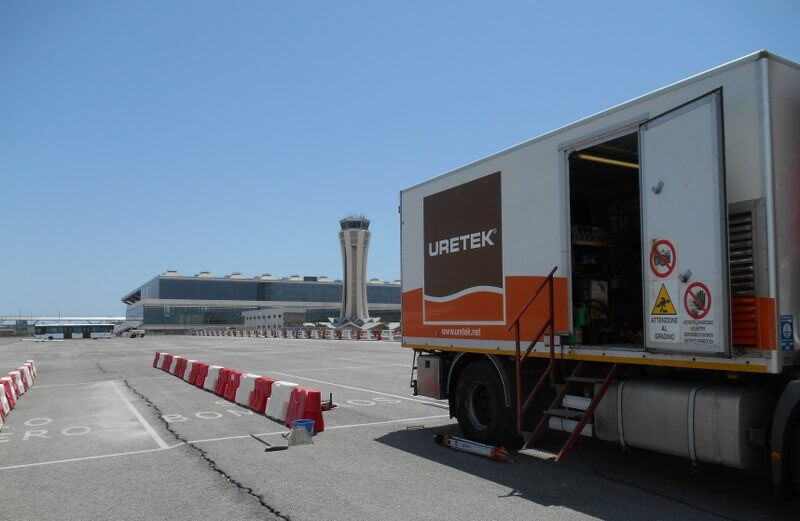 Camião-oficina Uretek