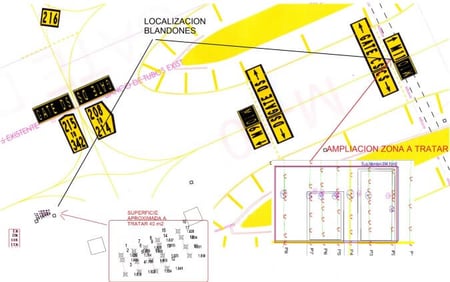 Plano da zona de intervenção