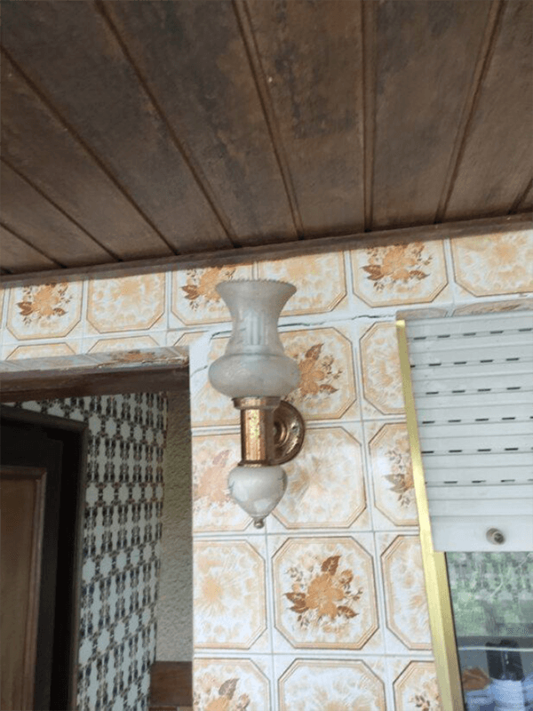 Fissuras nas paredes