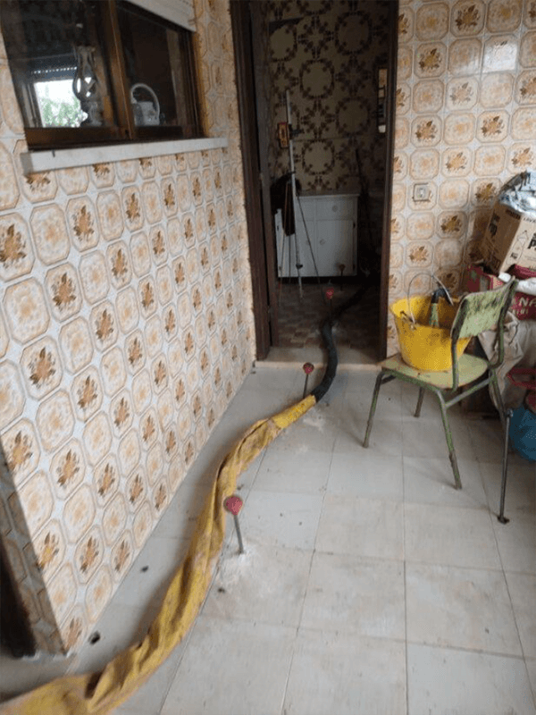 Pontos de injeção no interior
