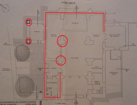 plano da zona de intervenção