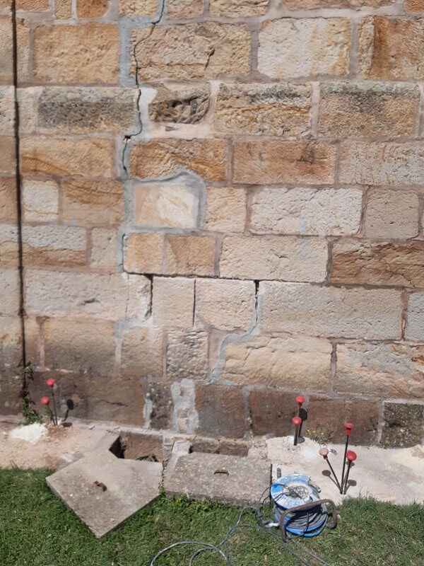 Pontos de injeção de resina