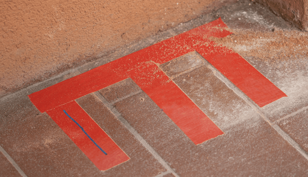 Sinalização das tubagens