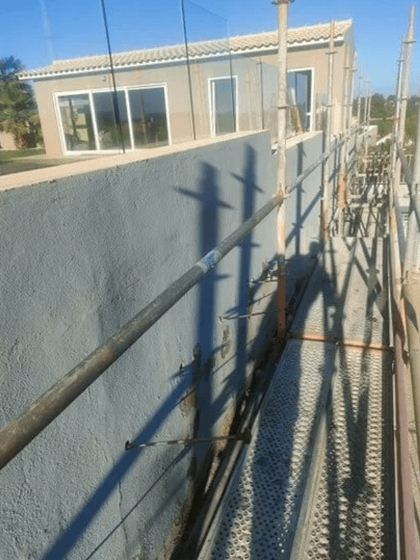 Parede da casa