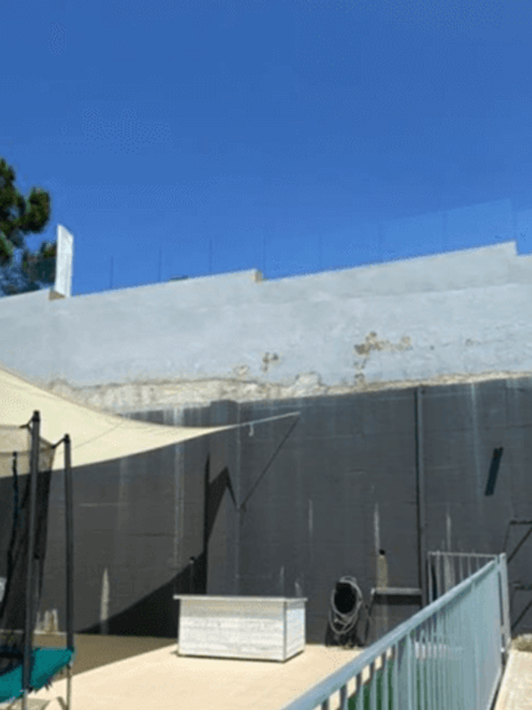 Parede da casa