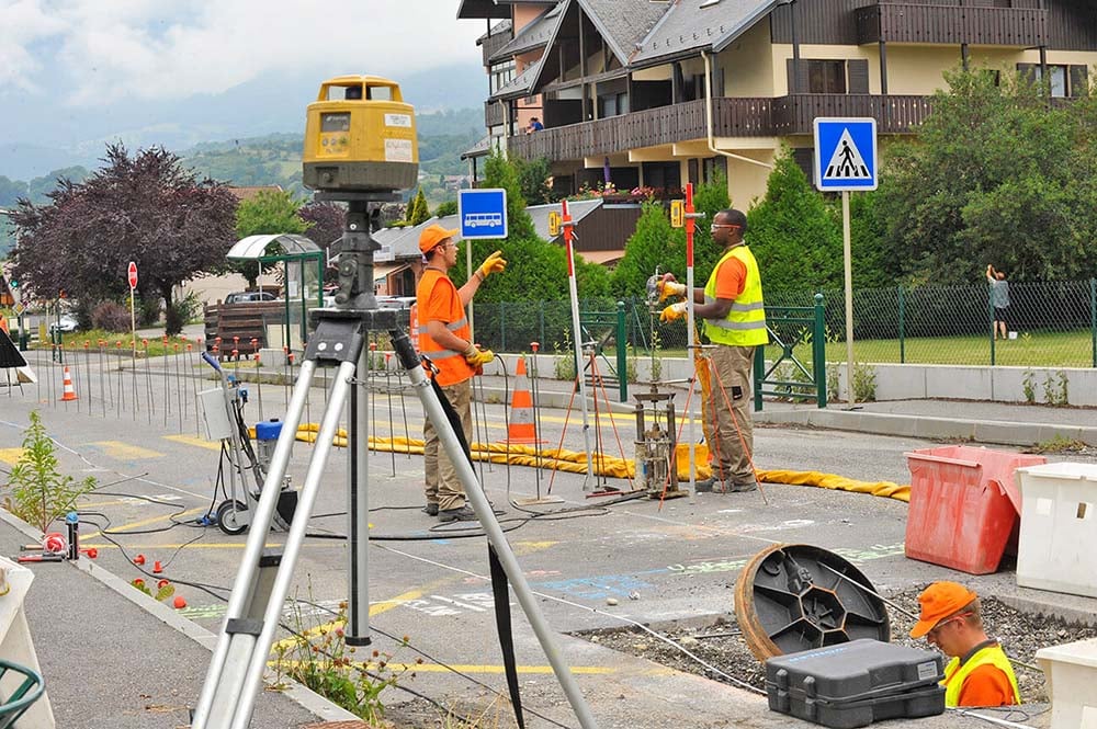 Restaurar o pavimento da estrada